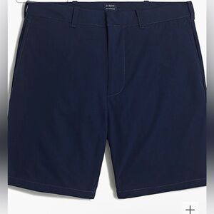 J Crew 9 inch inseam Tech Short  Navy